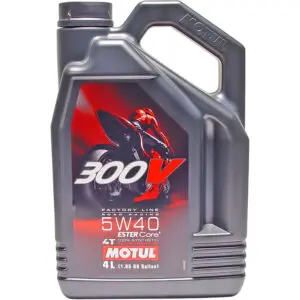 Motul Motoröl 5W40 4T 4 Liter Motul synthetisch 300V Factory Line Road Racing