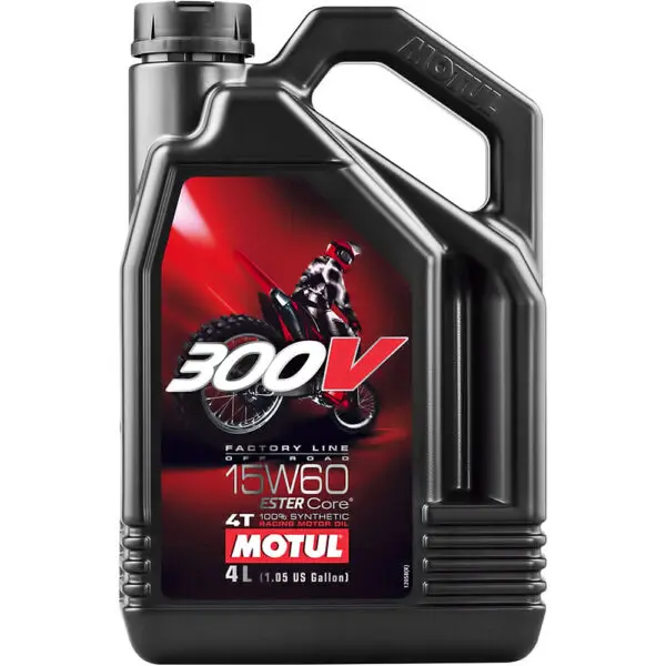 Motul Motoröl 15W60 4T 4Liter Motul synthetisch 300V Factory Line Offroad Racing