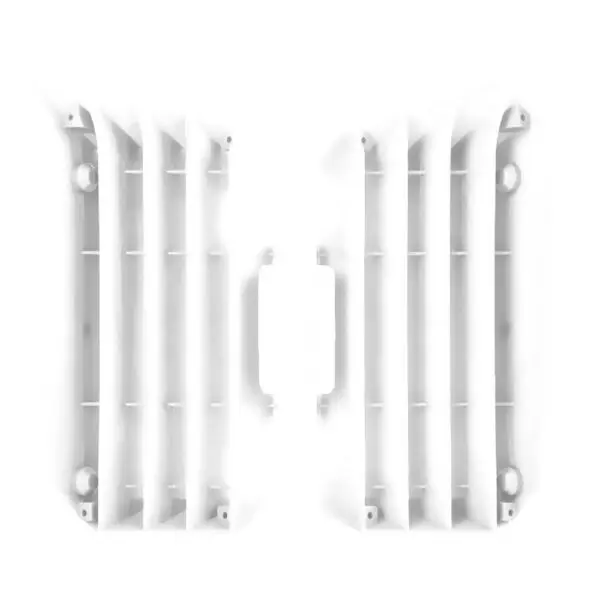Motorrad Kühlerlamellen Satz f. Yamaha YZ 250 F 4T 1SM2 CG34C CG34C-0 weiss 8455