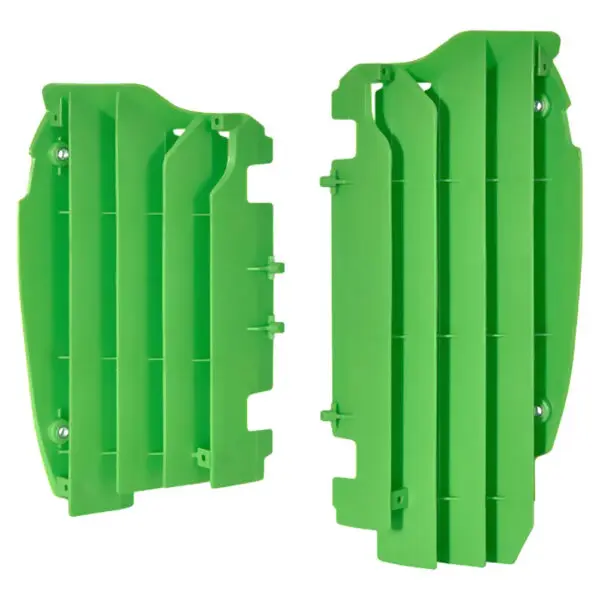 Motorrad Kühlerlamellen Satz f. Kawasaki KX 450 F FCF KX450F KX450FFA grün 84560