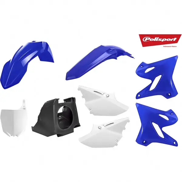 Polisport Schutzblech Set Cross komplett Kit f. Yamaha YZ 125 1SRT blau 98 schwa