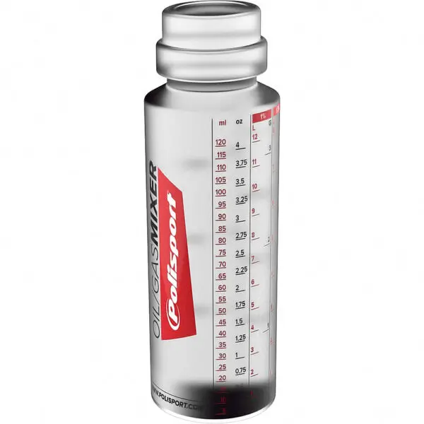 Polisport Öl/Kraftstoff Mischer 125ml Öl Kraftstoff Mischer 125ml rot transparen