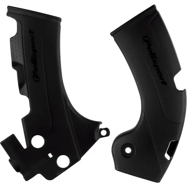 Rahmenprotektor Satz f. Yamaha YZ 250 F 4T uvm. Motorrad Schwarz
