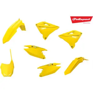Komplettkit f. Suzuki RM 125 uvm. Motorrad, gelb Gelb