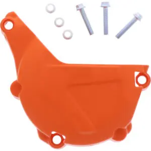 Zündungsdeckel Protektor f. Husqvarna FE 450 uvm. Motorrad, orange Orange