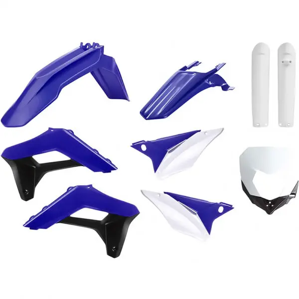 Polisport Komplettkit f. Sherco blau/sw/weiß