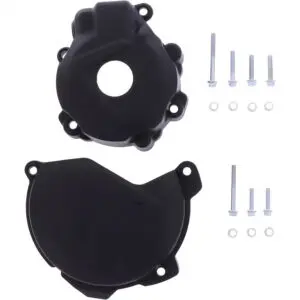Polisport Kupplung/Zündungsdeckel Protektor 1 f. Husq. FE 250 schwarz
