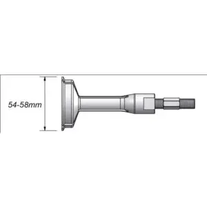Motorrad Einsatz 54-58mm 4043981229370