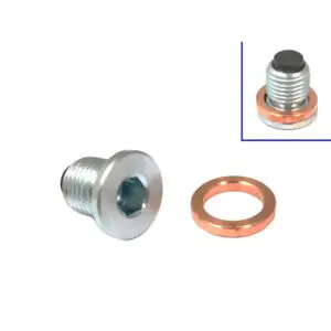 JMP Ölablassschraube magnetisch M14X1.50 mit Dichtring f. Triumph Adventurer 900