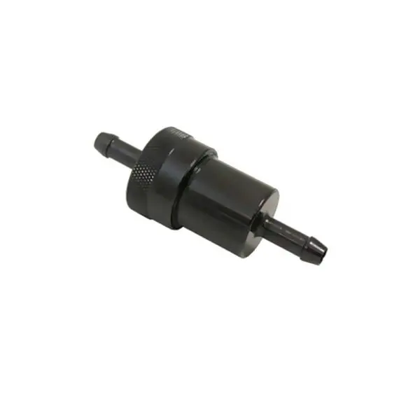 JMT Benzinfilter Russel-Style Alu Schwarz 4043981083019