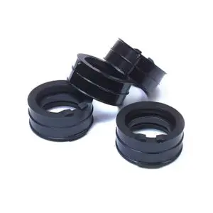 Motorrad Ansaugstutzen Satz 4Stk. f. Yamaha FZ 750 uvm. 4043981071344