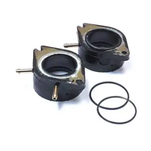 Motorrad Ansaugstutzen Satz 2Stk. f. Yamaha XV 1100 uvm. 4043981071368
