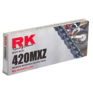 RK Standardkette 420mxz/072 Kette Offen + Clipschloss Schwarz 4935531418863