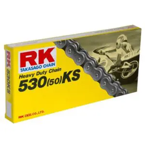 RK Standardkette 530ks/098 Kette Offen + Clipschloss Schwarz 4935531415923