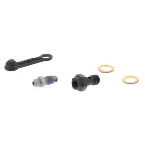 Motorrad Hohlschraube + Entlüftungsventil Carbonleitungen Hymec M6 X 1mm 722136