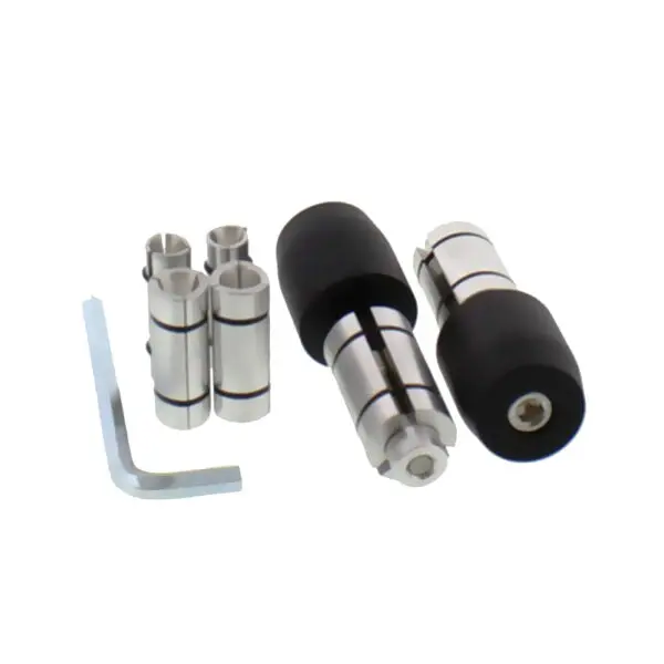 JMP Lenkerenden Alu für Zoll und 17/13mm schwarz 4043981152982