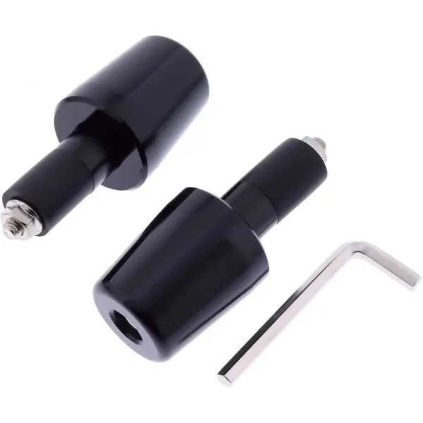 Lenkerenden Stahl 17 mm, 35x41mm Schwarz je 283g%@§