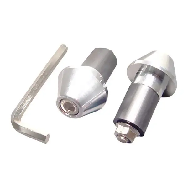 JMT Mini-Lenkerenden 17mm Alu/Silber 4043981060669 Motorrad