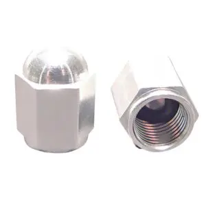 JMT Ventilkappe L x B: 15 x 10mm Alu Silber 4043981060850