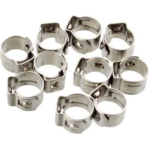 JMP Lochbandklemmen 8.5 BB 7mm Edelstahl 10Stk. 4043981241013