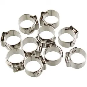 JMP Lochbandklemmen 10.0 BB 7mm Edelstahl 10Stk. 4043981241037