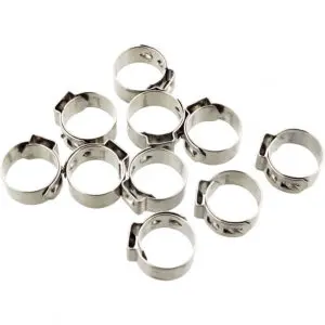 JMP Lochbandklemmen 12.6 BB 7mm Edelstahl 10Stk. 4043981241051