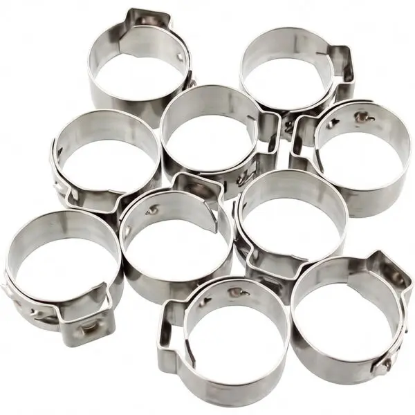 JMP Lochbandklemmen 18.9 BB 7mm Edelstahl 10Stk. 4043981241105