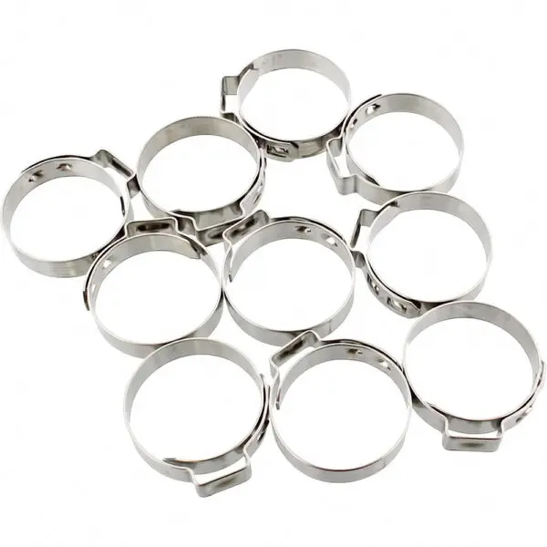 JMP Lochbandklemmen 26.4 BB 7mm Edelstahl 10Stk. 4043981241143