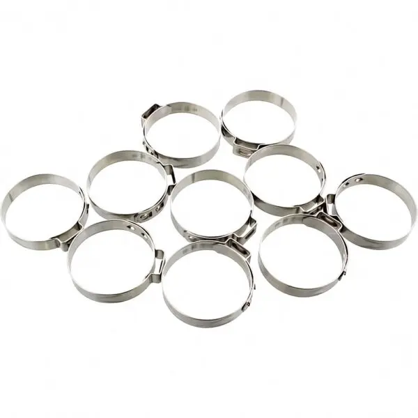 JMP Lochbandklemmen 33.0 BB 7mm Edelstahl 10Stk. 4043981241181