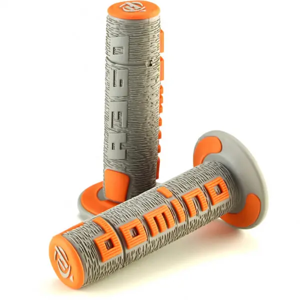 Tommaselli Griffgummi Domino Ø22mm geschlossen grau orange