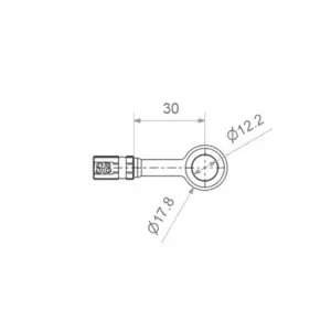 Motorrad Ringfitting Vario HD TYP200 12mm 0 schwarz schwarz 4043981223255