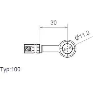 Motorrad Ringfitting Vario HD TYP100 11.2mm 0 gold 4043981237177