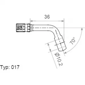 Motorrad Ringfitting Vario TYP017 10mm 70 in 4043981238259