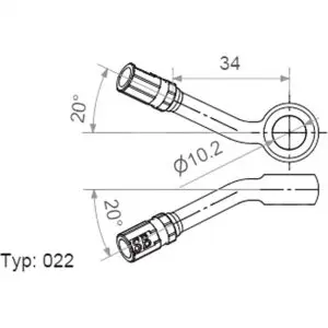 Motorrad Ringfitting Vario TYP022 10mm 20+20 in 4043981238280