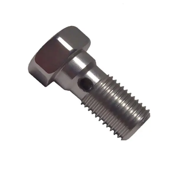 Motorrad Hohlschraube Alu Einfach M10x1.00 Si silber 0641702167945 0641702167945