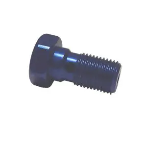 Motorrad Hohlschraube Alu Einfach M10x1.00 Blau 0641702167952 0641702167952