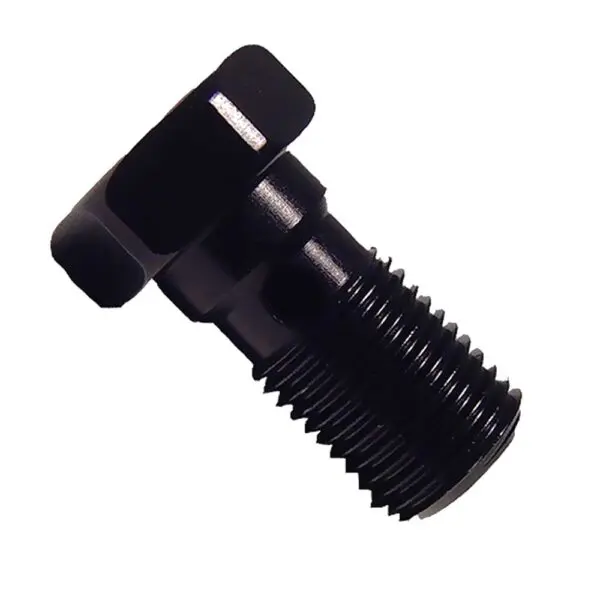 Motorrad Hohlschraube Alu Einfach M10x1.00 Schwarz 0641702167983 0641702167983