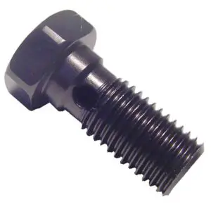 Motorrad Hohlschraube Alu Einfach M10x1.25 Anthrazit 0641702167693 0641702167693