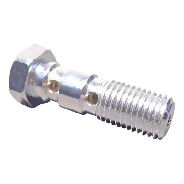 Doppelhohlschraube Alu Doppelt M10x1.25 Chrom 0641702167884 0641702167884