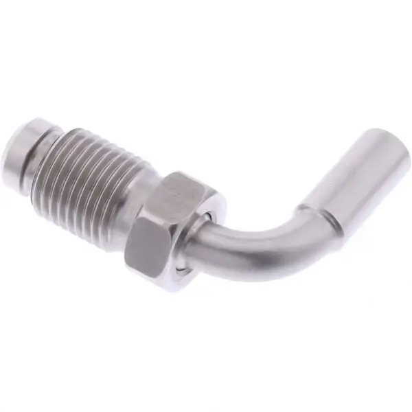 Motorrad Aussengewinde beweglich Vario TYP419 90 M10x1.00 Edelstahl silber