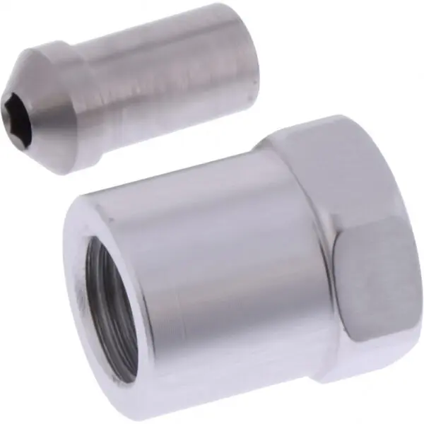 Motorrad Innengewinde beweglich Vario TYP630 3/8-24 UNF silber