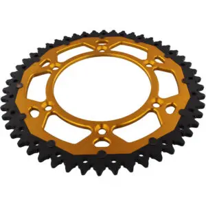 ZF-Dual Kettenrad Dual 50Z Teilung 520 Innendurchmesser 125 Lochkreis 150 gold