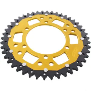 ZF-Dual Kettenrad Dual 46Z Teilung 520 Innendurchmesser 106 Lochkreis 125 gold