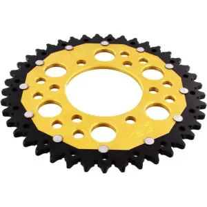 ZF-Dual Kettenrad Dual 41Z Teilung 520 Innendurchmesser 080 Lochkreis 104 gold