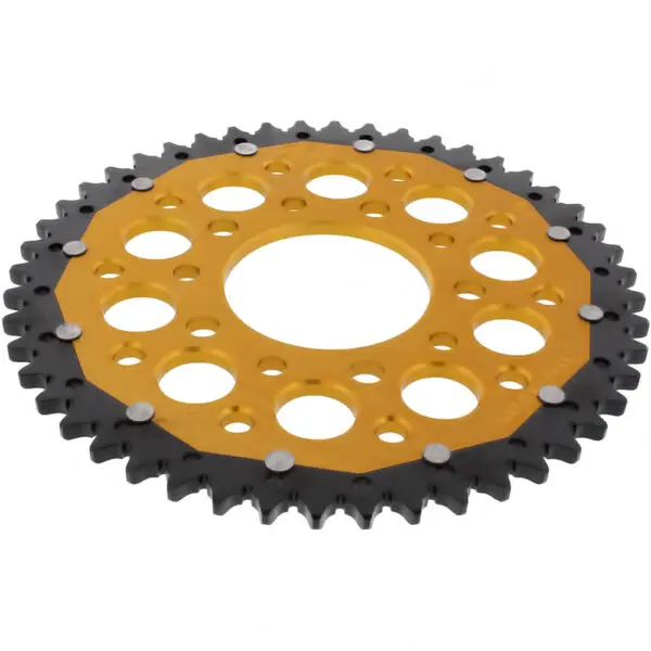ZF-Dual Kettenrad Dual 48Z Teilung 525 Innendurchmesser 080 Lochkreis 110 gold