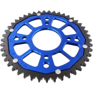 ZF-Dual Kettenrad Dual 45Z Teilung 428 Innendurchmesser 058 Lochkreis 090 blau