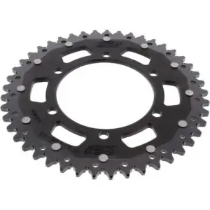 ZF-Dual Kettenrad Dual 45Z Teilung 520 Innendurchmesser 110 Lochkreis 130 sw