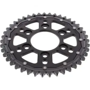 ZF-Dual Kettenrad Dual 43Z Teilung 530 Innendurchmesser 073 Lochkreis 103 sw