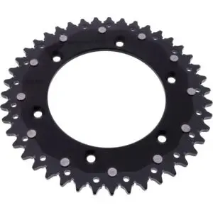 ZF-Dual Kettenrad Dual 43Z Teilung 520 Innendurchmesser 125 Lochkreis 150 sw