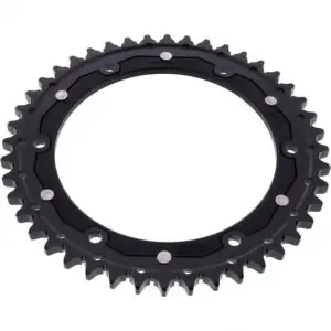 ZF-Dual Kettenrad Dual 44Z Teilung 530 Innendurchmesser 155 Lochkreis 176 sw